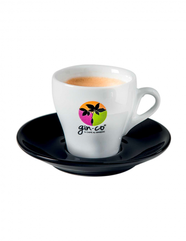 Gin-co small cup with saucer set 6 pieces