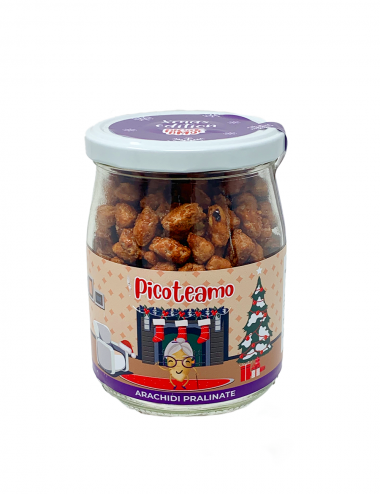 Praliné de cacahuetes Edición Navidad Picoteamo 300 g