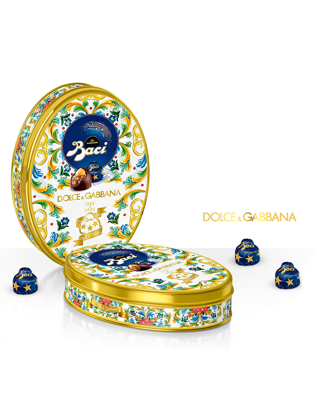 Baci Perugina Dolce & Gabbana tin 100 years 112.5 g