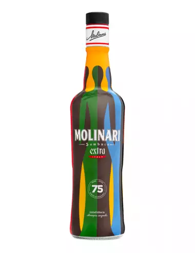 Sambuca Molinari extra 75th anniversary limited edition 100 cl