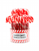 Candy Canes white and red lollipops 50 x 14 g