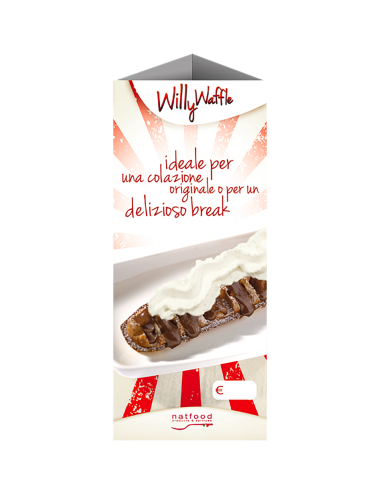 Willy Waffle Natfood triangle table menu