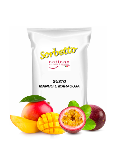 Sorbet with mango and passion fruit Natfood 1 kg