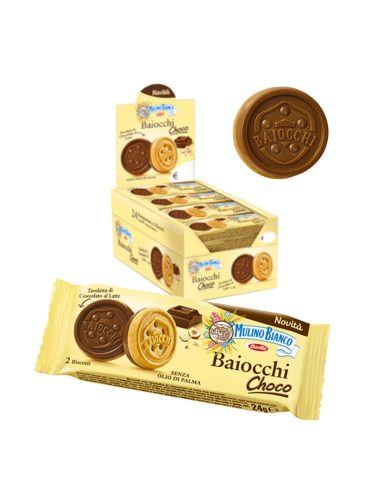 Baiocchi Choco Mulino Bianco Packung 24 x 24 g