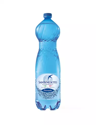 San Benedetto sparkling mineral water 6 x 1.5 liters