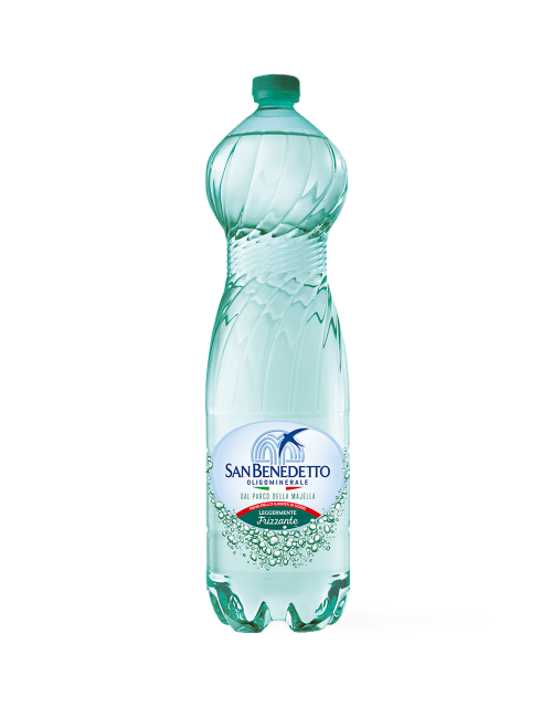 Mineral water San Benedetto slightly sparkling 6 x 1.5 liters