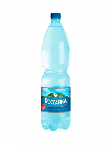 Roccafina agua mineral natural con bajo contenido en minerales 6 x 1,5 litros