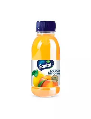 Santal melocotón limón con ginseng pack PET de 24 botellas de 250 ml