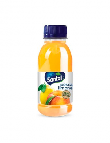 Santal peach lemon with ginseng PET pack of 24 bottles of 250 ml
