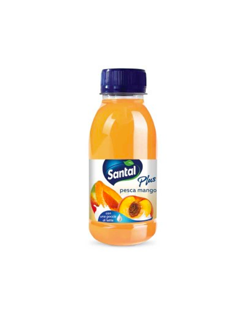 Santal Succo di Frutta Pesca Mango 24 bottiglie PET da 250 ml