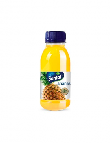 Santal Pineapple Fruit Juice 24 PET bottles of 250ml