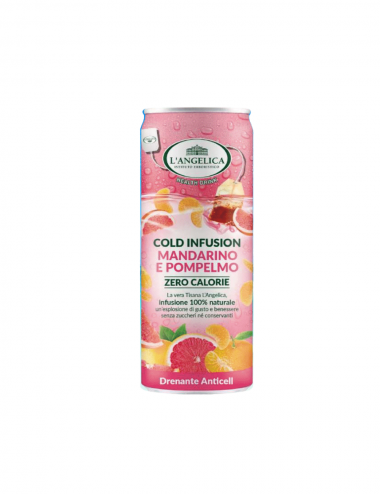 Cold infusion mandarin and grapefruit L'Angelica 12 x 240 ml