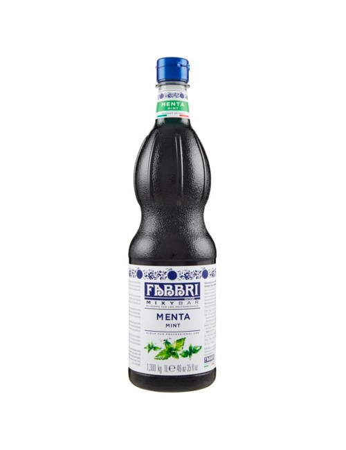 Jarabe profesional Menta mixybar Fabbri 1 litro