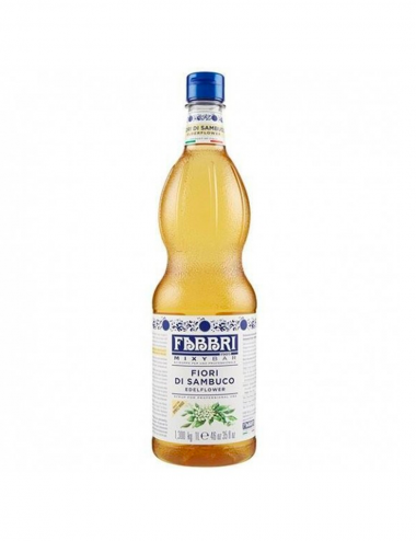 Jarabe de flor de saúco profesional mixybar Fabbri 1 litro