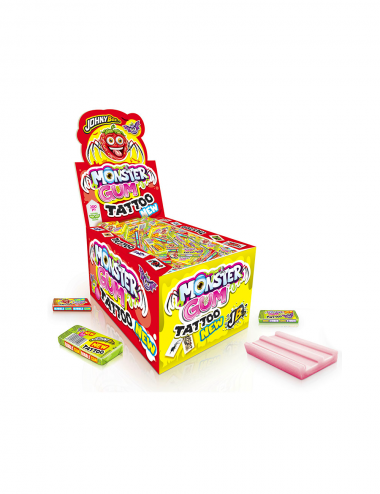 Monster gum con tattoo Johnny Bee 200 x 5 g