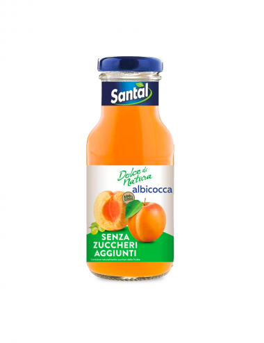 Santal apricot sugar-free nature 12 bottles of 250 ml