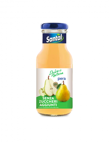 Santal pear sugar-free 12 bottles of 250 ml