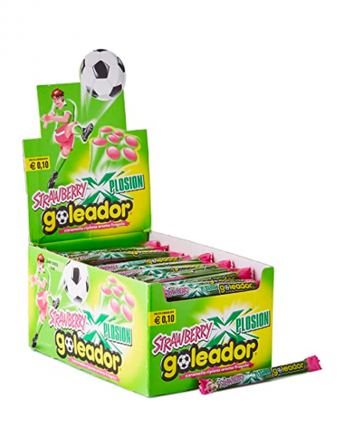 Goleador strawberry Xplosion gummy candies 150 pieces x 10 g