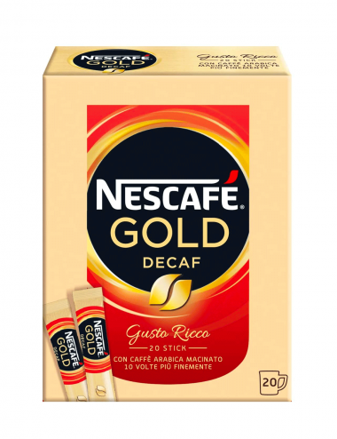 Nescafé Gold decaffeinated stick 20 x 1,7 g