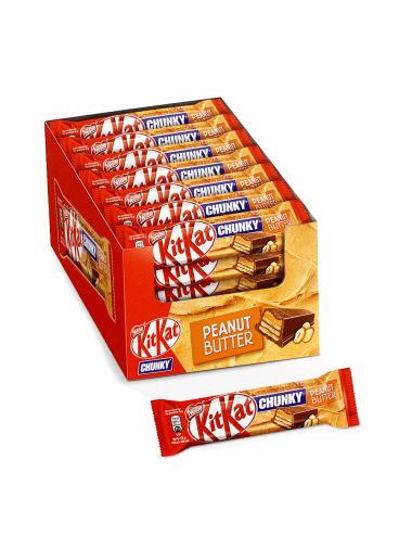 KitKat Chunky peanut butter 24 x 42 g