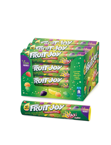 Fruit Joy Maxi Fruit flavor tube 12X125g