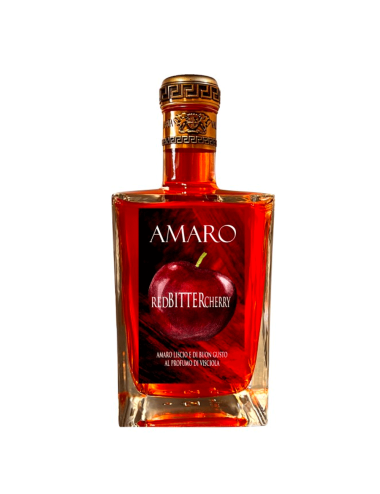 Amaro red bitter cherry Valle del Marta 75 cl