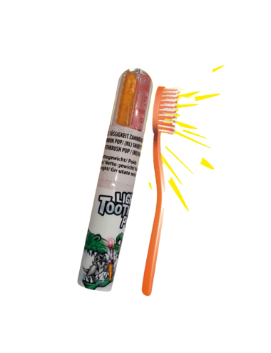 Light-up toothbrush pop 24 x 5 g