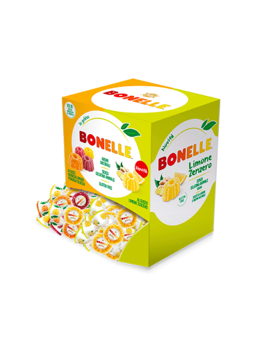 Bonelle and Bonelle candies lemon and ginger Fida 1.5kg pouch