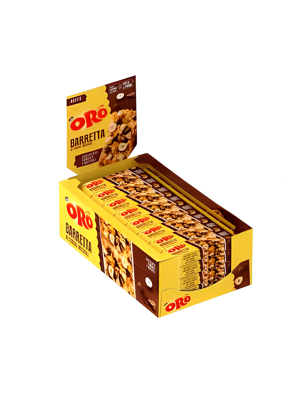 Oro ciok cereal bar, dark chocolate and hazelnuts 25 x 40 g