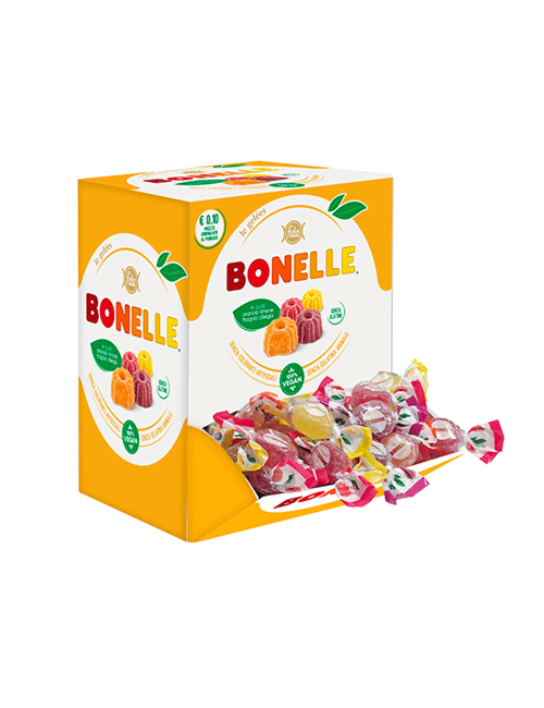Caramels Bonelle Gelées Rondes Flakes 1.5kg