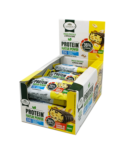 Protein Natur Power peanut butter protein snack L'angelica 24 x 40 g