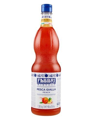 Professional syrup peach mixybar Fabbri 1,3 kg