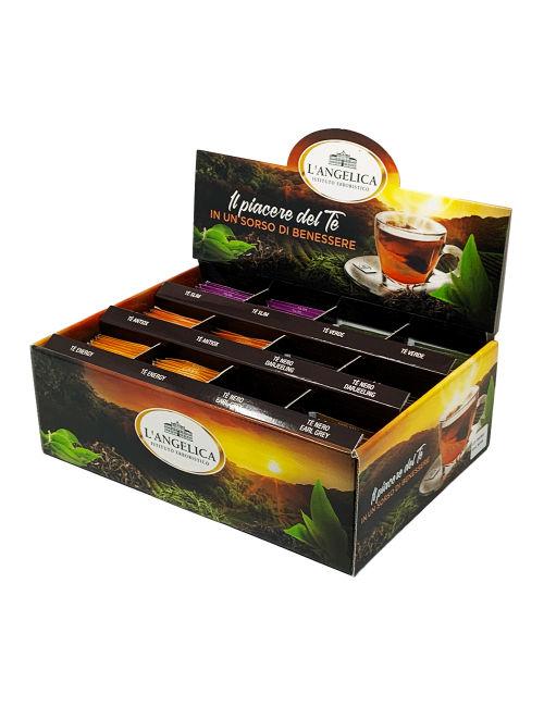 Cofanetto Il piacere del tè 120 filtri L'Angelica