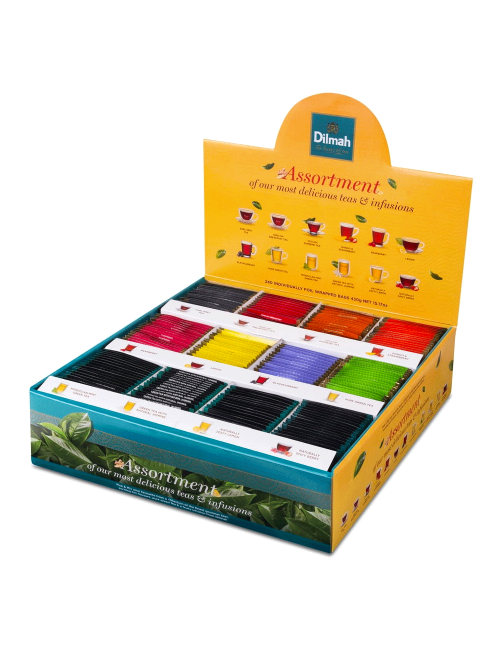 Assortment Pick & Mix Dilmah 240 tea bags and infusions