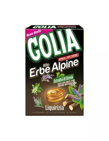 Golia with alpine herbs licorice 20 boxes x 49 g