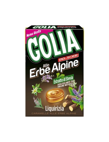 Golia alpenkräuter licorice 20 astucci x 49 g
