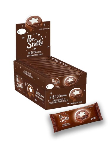 Pan di Stelle Biscocrema Thekenvitrine Packung 24 x 28 g
