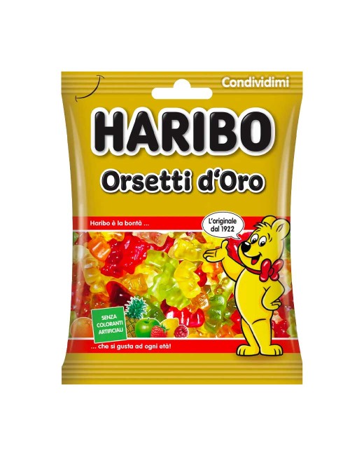 Haribo Orsetti D'oro 30 buste da 100g