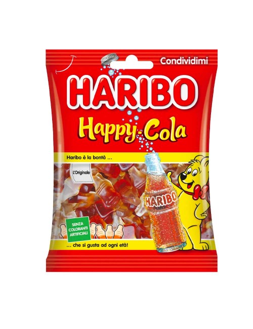 Haribo Happy Cola Original 30 bags of 100g