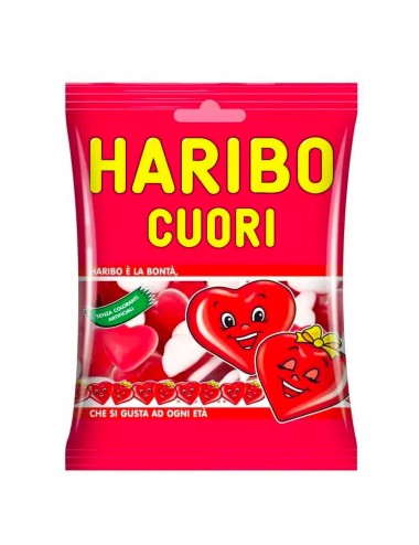 Haribo Hearts 30 bags of 100g