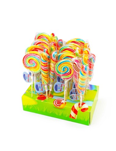 Rossini's lollipop duo rainbow lollipop 32 x 30 g