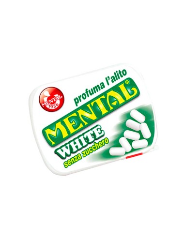Mental Blanco Sin Azúcar 24 piezas