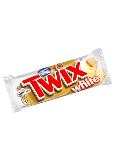 Twix white Riegel weiße Schokolade und Karamell 32 x 46 g