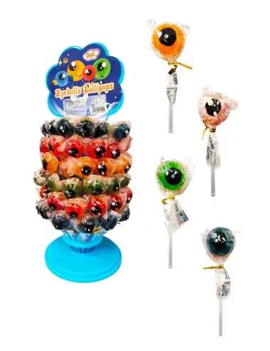 Eyeball lollipops eye-shaped lollipops 72 x 15 g