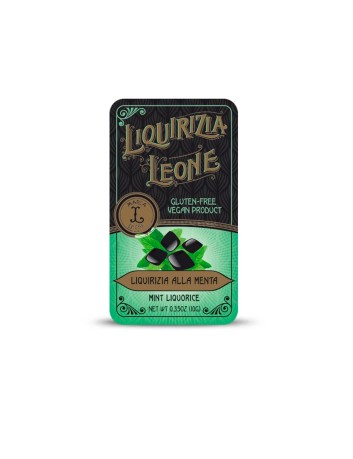 Liquorice Leone with mint 24 cans x 10 g