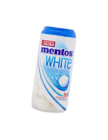 Mentos White Always Pfefferminz-Kaugummi 10 x 31 g