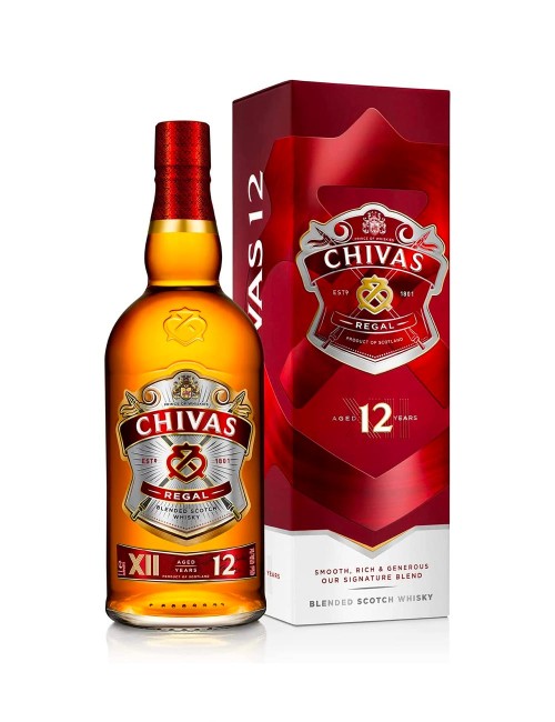 Chivas regal 12 avec boîte 70 cl