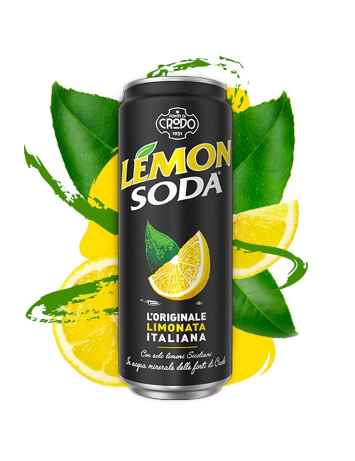 Lemonsoda lata lisa 24 x 33 cl