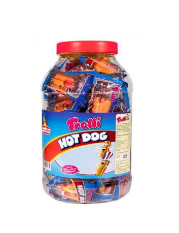 Trolli hot dog candy caoutchouc 60 x 9 g