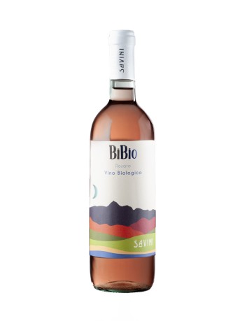 Rosé organic wine BiBio Savini 75 cl